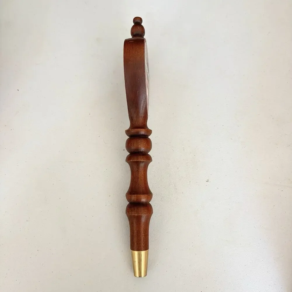Vintage Heineken Special Dark Beer Tap Handle Wooden Keg Double Sided Handle 12”